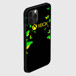 Чехол для iPhone 12 Pro Max Xbox бабочки, цвет: 3D-черный — фото 2