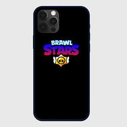 Чехол iPhone 12 Pro Max Brawl stars neon logo