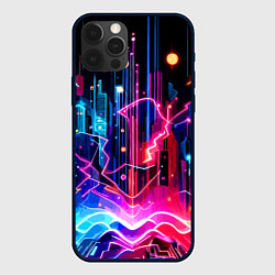 Чехол iPhone 12 Pro Max Neon fantasy - ai art