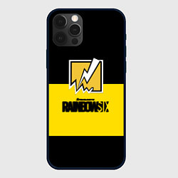 Чехол iPhone 12 Pro Max Rainbow six logo game