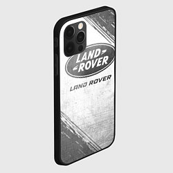 Чехол для iPhone 12 Pro Max Land Rover - white gradient, цвет: 3D-черный — фото 2