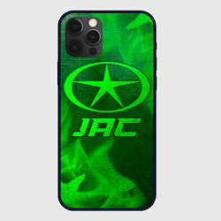 Чехол iPhone 12 Pro Max JAC - green gradient