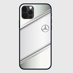 Чехол iPhone 12 Pro Max Mercedes benz metalic collection