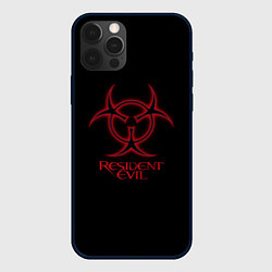 Чехол iPhone 12 Pro Max Resident evil biohazard logo