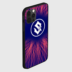 Чехол для iPhone 12 Pro Max Sabaton red energy, цвет: 3D-черный — фото 2