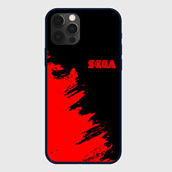Чехол iPhone 12 Pro Max SEGA краски красные
