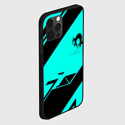 Чехол для iPhone 12 Pro Max Deathstranding geometry, цвет: 3D-черный — фото 2