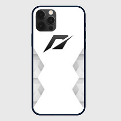 Чехол для iPhone 12 Pro Max Need for Speed white poly, цвет: 3D-черный