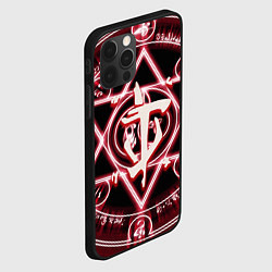 Чехол для iPhone 12 Pro Max Doom logo, цвет: 3D-черный — фото 2