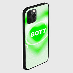 Чехол для iPhone 12 Pro Max Got7 сердце, цвет: 3D-черный — фото 2