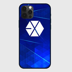 Чехол iPhone 12 Pro Max Exo blue poly