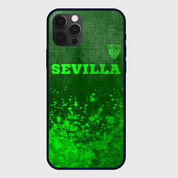 Чехол iPhone 12 Pro Max Sevilla - green gradient посередине