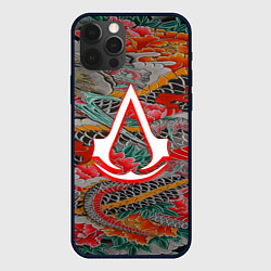 Чехол iPhone 12 Pro Max Assassins Creed shadows japan