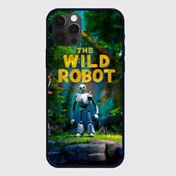 Чехол для iPhone 12 Pro Max Дикий робот в лесу, цвет: 3D-черный