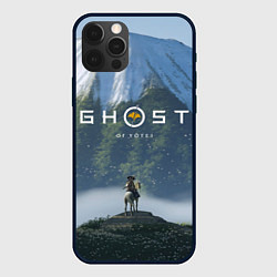 Чехол iPhone 12 Pro Max Ацу на коне Ghost of Yotei