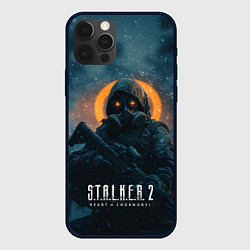Чехол для iPhone 12 Pro Max Stalker 2, цвет: 3D-черный
