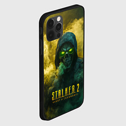 Чехол для iPhone 12 Pro Max Stalker 2 череп, цвет: 3D-черный — фото 2