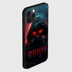 Чехол для iPhone 12 Pro Max Stalker 2 аномальная зона, цвет: 3D-черный — фото 2