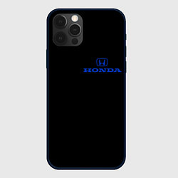 Чехол iPhone 12 Pro Max Honda blue logo