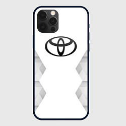 Чехол iPhone 12 Pro Max Toyota white poly