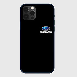 Чехол iPhone 12 Pro Max Subaru logo auto