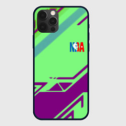 Чехол iPhone 12 Pro Max NBA geometry sport