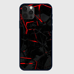 Чехол для iPhone 12 Pro Max Раскаленная скала, цвет: 3D-черный