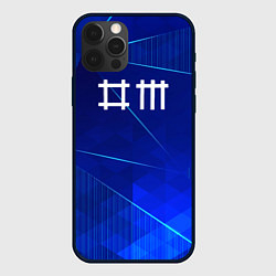 Чехол iPhone 12 Pro Max Depeche Mode blue poly