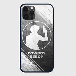 Чехол iPhone 12 Pro Max Cowboy Bebop - grey gradient