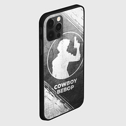 Чехол для iPhone 12 Pro Max Cowboy Bebop - grey gradient, цвет: 3D-черный — фото 2