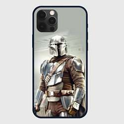 Чехол iPhone 12 Pro Max The Mandalorian - Din Djarin