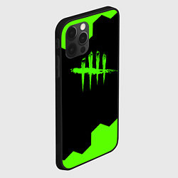 Чехол для iPhone 12 Pro Max Dead by daylight hexagon, цвет: 3D-черный — фото 2