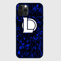 Чехол для iPhone 12 Pro Max League of Legends blue energy, цвет: 3D-черный