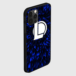 Чехол для iPhone 12 Pro Max League of Legends blue energy, цвет: 3D-черный — фото 2