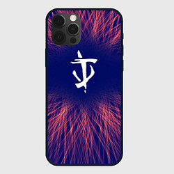 Чехол для iPhone 12 Pro Max Doom red energy, цвет: 3D-черный