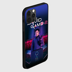 Чехол для iPhone 12 Pro Max Хван Ин Хо - Игра в кальмара, цвет: 3D-черный — фото 2