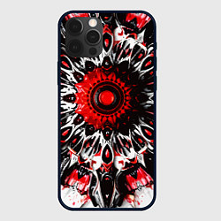 Чехол iPhone 12 Pro Max Красная сюрреалистичная абстракция