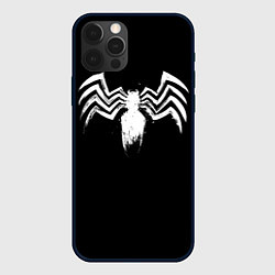 Чехол для iPhone 12 Pro Max Venom - logo, цвет: 3D-черный