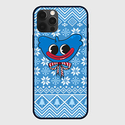 Чехол iPhone 12 Pro Max Huggy Wuggy миленький новогодний свитер ugly