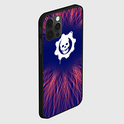 Чехол для iPhone 12 Pro Max Gears of War red energy, цвет: 3D-черный — фото 2