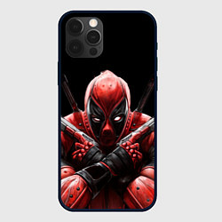 Чехол iPhone 12 Pro Max Bloody Deadpool