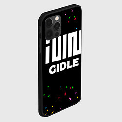 Чехол для iPhone 12 Pro Max Gidle конфети, цвет: 3D-черный — фото 2