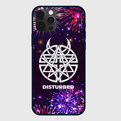 Чехол iPhone 12 Pro Max Праздничный Disturbed