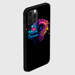Чехол для iPhone 12 Pro Max Неоновый человек муравей, цвет: 3D-черный — фото 2