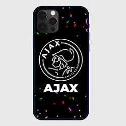 Чехол для iPhone 12 Pro Max Ajax конфети, цвет: 3D-черный