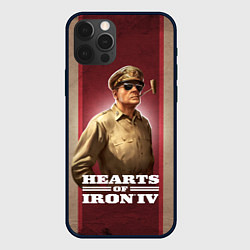 Чехол для iPhone 12 Pro Max Hearts of Iron IV, цвет: 3D-черный