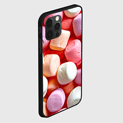 Чехол для iPhone 12 Pro Max Маршмэллоу, цвет: 3D-черный — фото 2