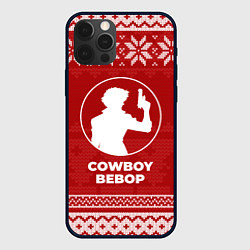 Чехол iPhone 12 Pro Max Новогодний Cowboy Bebop