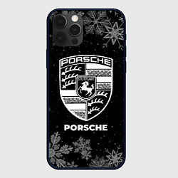 Чехол iPhone 12 Pro Max Снежный Porsche