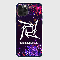 Чехол iPhone 12 Pro Max Праздничный Metallica